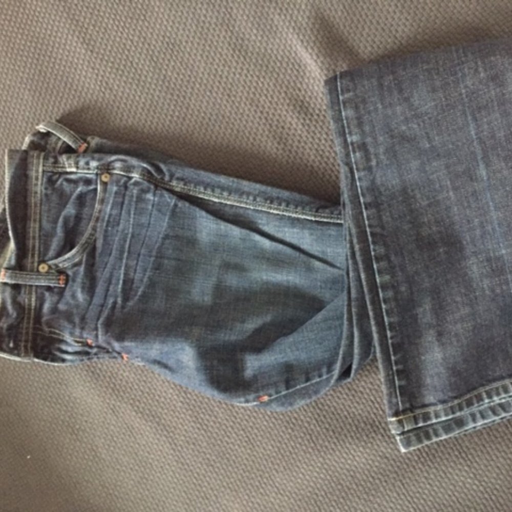 Dry Aged Denim Bootcut Jeans